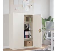 Armadio classificatore bianco 90x40x140 cm in acciaio