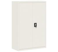 Armadio classificatore bianco 90x40x140 cm in acciaio