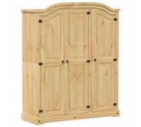 vidaXL Armadio Corona 151,5x52x186 cm in Legno Massello di Pino, armadio per camera da letto, armadio da ingresso, armadio con anta