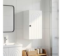 vidaXL Armadio da bagno a muro ALKMAAR Bianco 30 x 31 x 59 cm