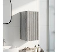 vidaXL Armadio da bagno a muro ARNHEM Sonoma grigio 30 x 31 x 59 cm