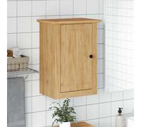 vidaXL Armadio da bagno a muro BODO Marrone miele 44 x 30 x 60 cm