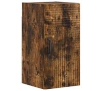 vidaXL Armadio da bagno a muro HAARLEM Rovere Fumo 30 x 31 x 59 cm