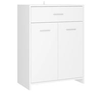 vidaXL Armadio da Bagno Bianco 60x33x80 cm in Legno tecnico