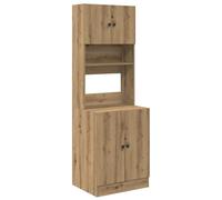 vidaXL Armadio da Cucina Rovere Artisan 60x50x180 cm Legno ingegnerizzato