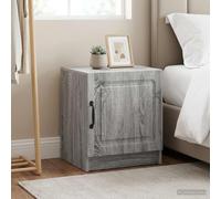 vidaXL Armadio da Notte 2 pz Grigio Sonoma 43 x 34,5 x 47 cm