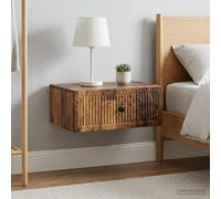 vidaXL Armadio da Notte 2 pz Legno antico 49 x 34,5 x 20 cm
