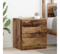 vidaXL Armadio da Notte 2 pz Legno vecchio 45 x 39 x 50cm