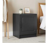 vidaXL Armadio da Notte 2 pz Nero 43 x 34,5 x 47 cm