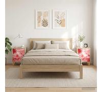 vidaXL Armadio da Notte AACHEN 2 pz Rovere Sonoma 36 x 33 x 50 cm