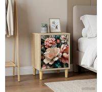vidaXL Armadio da Notte BORNE 2 pz Rovere Sonoma 36 x 33 x 50 cm