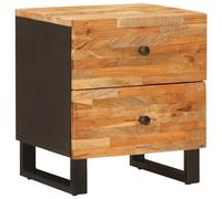 vidaXL Armadio da Notte con cassetto Marrone 40 x 33 x 46 cm