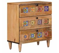 vidaXL Armadio da Notte con cassetto Naturale 50 x 33 x 62 cm