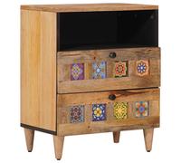 vidaXL Armadio da Notte con cassetto Naturale 50 x 33 x 62 cm