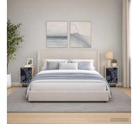 vidaXL Armadio da Notte DOKKUM 2 pz Rovere Sonoma 36 x 33 x 60 cm