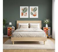 vidaXL Armadio da Notte ESSEN 2 pz Rovere Sonoma 36 x 33 x 60 cm