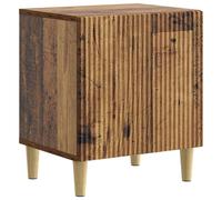 vidaXL Armadio da Notte Legno antico 43 x 34,5 x 50 cm, Essenziali per la camera da letto, comodino vintage, cabinet rettangolare, ampio spazio di stoccaggio