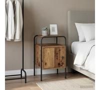 vidaXL Armadio da Notte Legno antico Legno ingegnerizzato, Camera, Tavolino Notte Moderno, Design Contemporaneo, Compatto e Spazioso, Funzionale e Stilosissimo