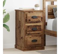 vidaXL Armadio da Notte Legno vecchio 39 x 39 x 67,5 cm