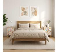 vidaXL Armadio da Notte MAINZ 2 pz Rovere Sonoma 36 x 33 x 50 cm