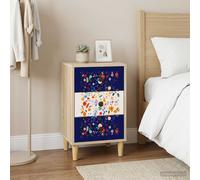 vidaXL Armadio da Notte MAINZ 2 pz Rovere Sonoma 36 x 33 x 60 cm