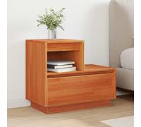 vidaXL Armadio da Notte Marrone cerato 60 x 34 x 51 cm
