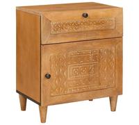 vidaXL Armadio da Notte Marrone Chiaro 50 x 33 x 60 cm