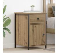 vidaXL Armadio da Notte rovere artigianale 40 x 42 x 60 cm