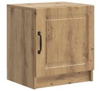 vidaXL Armadio da Notte Rovere Artigianale 43 x 34,5 x 47 cm