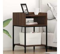 vidaXL Armadio da Notte Rovere Marrone 40 x 40 x 61 cm