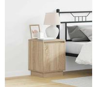 vidaXL Armadio da Notte Rovere Sonoma 39 x 34,5 x 50 cm