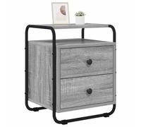 vidaXL Nachtkastje Grijs Sonoma 40 x 36,5 x 50 cm Bewerkt hout