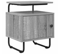 vidaXL Nachtkastje Grijs Sonoma 40 x 36,5 x 50 cm Bewerkt hout