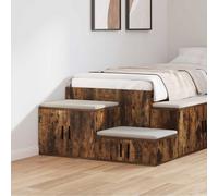 vidaXL Armadio da Stoccaggio in Quercia Affumicata 103x41x40 cm in Legno Ingenerizzato