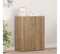 vidaXL Armadio da Ufficio - Rovere Artisan - 60 x 32 x 77.5 cm - Legno Ingegnerizzato