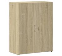 vidaXL Schedario Rovere Sonoma 60x32x77,5 cm in Legno Multistrato, Mobile da Ufficio, portaoggetti da Ufficio, Mobile Porta File, arredo da Ufficio