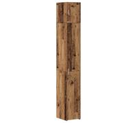 vidaXL Slim Storage Cabinet Vecchio Legno 30 x 42,5 x 225 cm