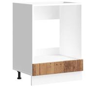 vidaXL Armadio Forno Lucca Legno Antico in Legno Multistrato, unità Forno, Armadio Forno da Cucina, unità Base Forno, unità Forno da Cucina