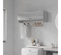 vidaXL Armadio Grigio Sonoma 100x32,5x35 cm in Legno Ingegnerizzato