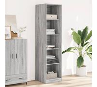 vidaXL Armadio Grigio Sonoma 50x50x200 cm in Legno tecnico
