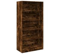 vidaXL Armadio Rovere Fumo 100x50x200 cm in Legno Tecnico