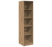vidaXL Armadio Rovere Artigianale 50x50x200 cm in Legno Tecnico, Mobile portaoggetti, Guardaroba, Mobile per Camera da Letto