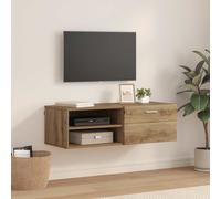 vidaXL Armadio in Legno 100,5 x 39 x 30 cm Rovere artigianale