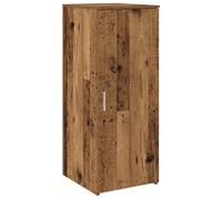 vidaXL Mobile Portaoggetti Legno Antico 40x45x103,5 cm in Truciolato, Armadio, Armadio da scrivania, Armadio da Ufficio, Armadio credenza