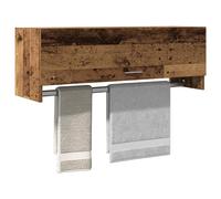 vidaXL Armadio in Legno Vecchio 100x32,5x35 cm in Legno Multistrato