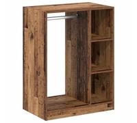 vidaXL Armadio in legno vecchio ingegnerizzato 77 x 48 x 102 cm. Ampio spazio per riporre le cose, con una texture liscia e uno stile moderno. Richiede assemblaggio. Pensato per uso interno, ideale