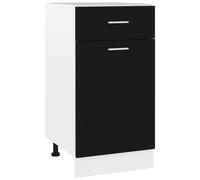 VIDAXL - Armadio Inferiore Cassetto Lyon Nero 40x46x81,5cm