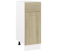 vidaXL Armadio Inferiore Cassetto “Lyon” Rovere Sonoma 30x46x81,5