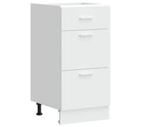 vidaXL Armadio Inferiore Bianco 40x46x81,5 cm in Legno Multistrato, armadio da cucina, unità da cucina, armadio da cucina autoportante