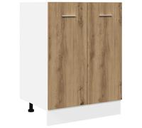 vidaXL Armadio Inferiore “Lyon” Rovere Artigianale 60x46x81,5 cm